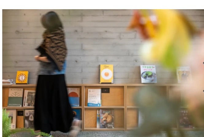 馥自然書牆與選品空間實景，非沙龍活動紀錄